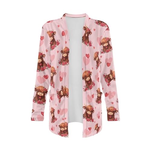Image of Cardigan for Women Long Sweater Open Front Sweaters Fashion Lightweight Cardigans with Pockets