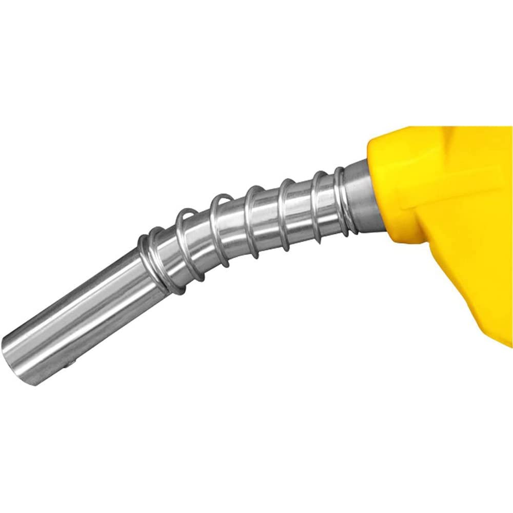 25 cm Pistola di Consegna del Carburante Benzina Diesel Ugello Dispenser Auto-Off Flusso ¾" Colore Rosso