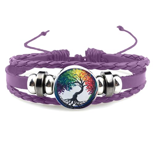 Image of Boho Sunflower Gifts Sunflower Leather Bohemian Bracelet Birthday Gifts for Women Teens Granddaughter Wife Daughter Mom Friendship Bracelets for Her