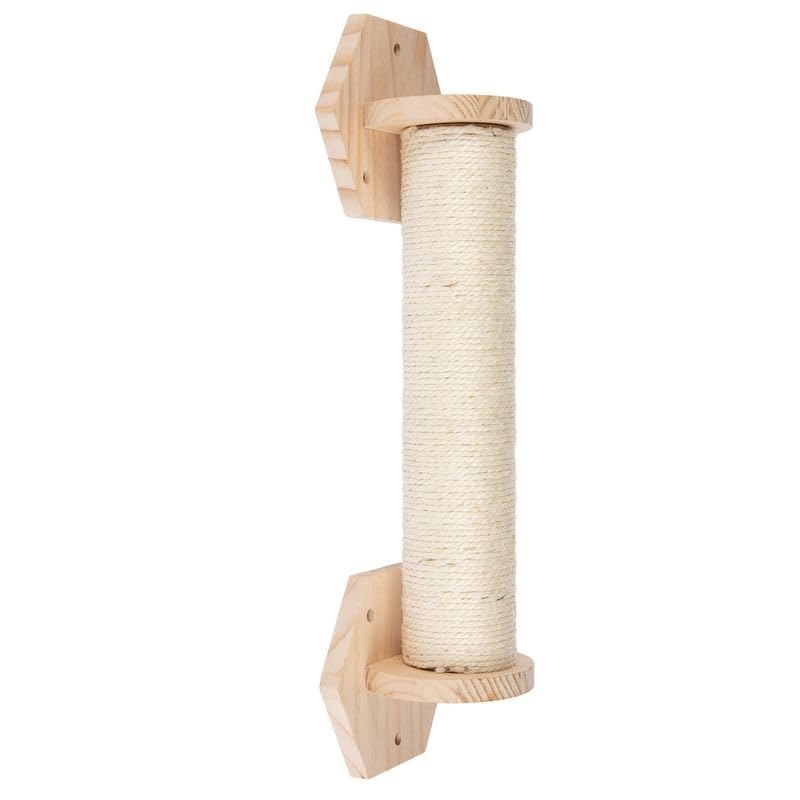 Modern Living Kratzmöbel Phoebe | Katzen Parkour zur Wandmontage | Kratzstamm | Ø8,6 x 40cm