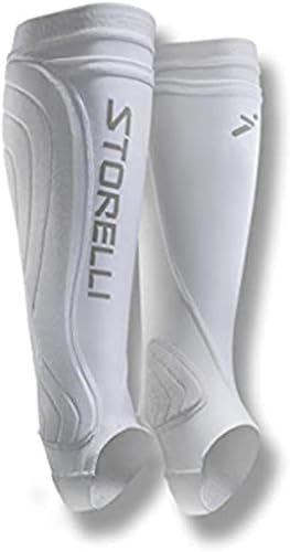 Miniatura 6 de Storelli BodyShield Espinilleras, Mangas de Espinilleras de Compresión Premium para Jugadores de Fútbol, Resistentes a los Rayos UV, Unisex, 1 Par