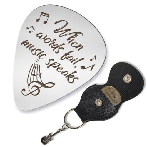 arricraft 1 Pc Stainless Steel Guitar Pick