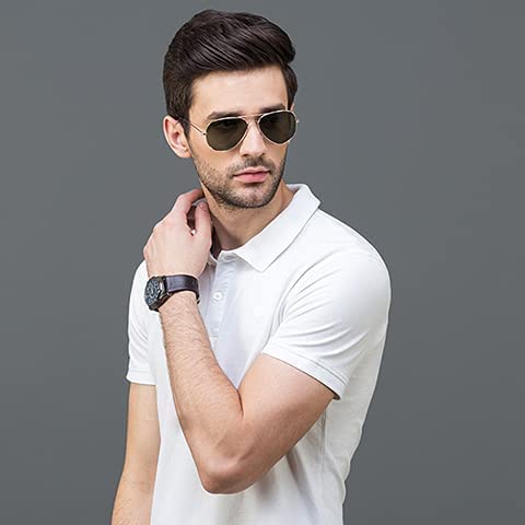 Vincent Chase Eyewear By Lenskart | Full Rim Aviator Branded Latest and Stylish Sunglasses | Polarized and 100% UV… - Image 4