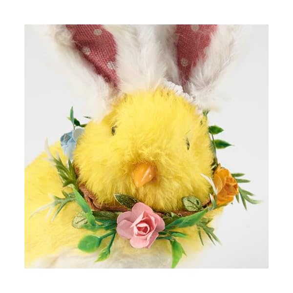 Primitives by kathy bunny ear chick sitter  urban country home decor