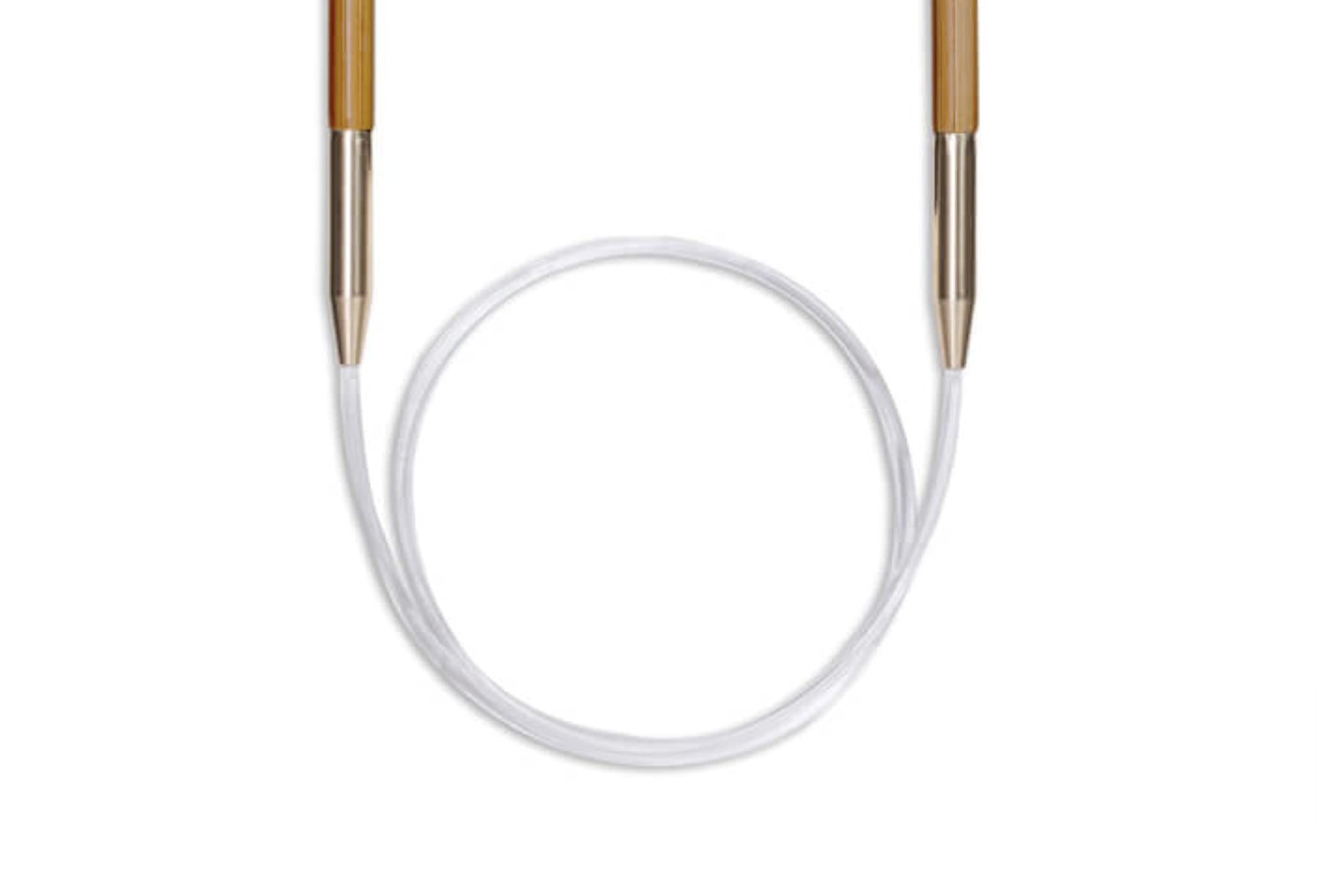 Seeknit Circular Knitting Needles, Bamboo, Beige, 140 cm x 8 mm, 140 cm x 8.00 mm - Image 3