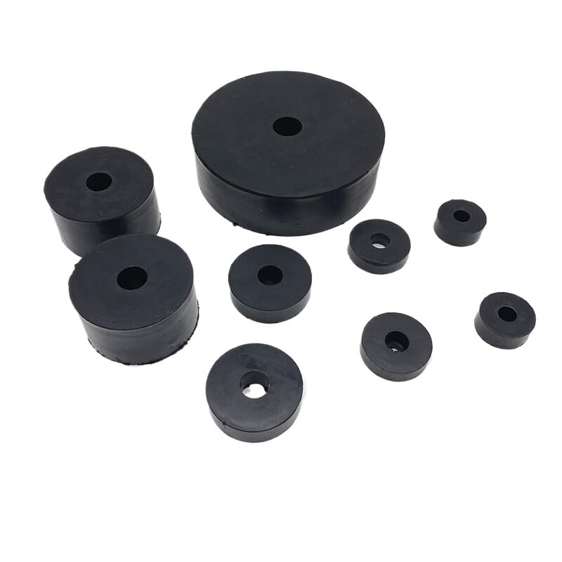 Rubber Round Washer Diameter 50mm-175mm Gasket Thickness 40mm Buffer Anti-Vibration (3,75mm)