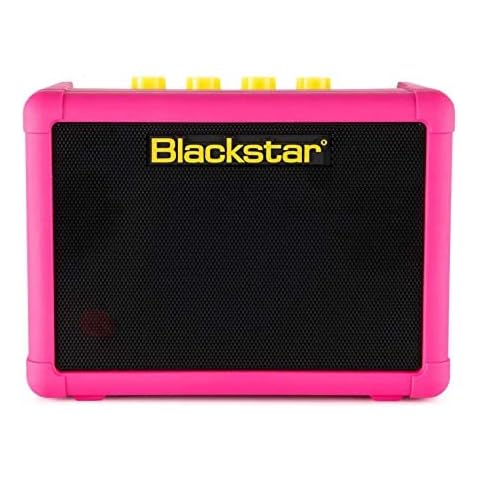 Blackstar Fly 3 Neon Portable Battery Powered Mini Electric Guitar Amp MP3 Line In & Headphone Line Out (Neon Pink) Cover