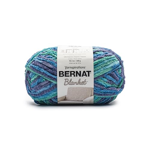 Image of Bernat Blanket Yarn, Ocean Shades