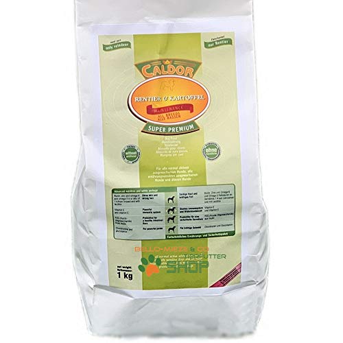 Caldor 12 kg Maintenance Rentier + Kartoffel | getreidefreies Hunde Trockenfutter