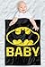Batman Soft Fleece Baby Blanket for Infant Toddler, All Season Cozy Crib Throw 30