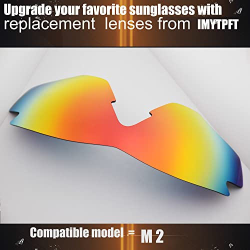Objectifs Oakleys M2 optique haut de gamme rouge et titane unique
