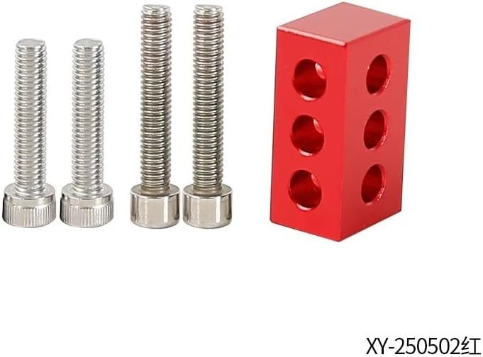 36mm 50mm 15/20mm Spacer Block Astronomical Telescope Guide Ring Photography Ring Horizontal Lifting Accessories(XY-250502 Red)