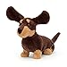 Jellycat Otto Sausage Dog Stuffed Animal, Medium 11.5 inches - Dogs and Puppies Plush Toy - Classic Children's Gift