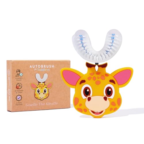 autobrush U Shaped Kids Manual Toothbrush- 360° Design for...