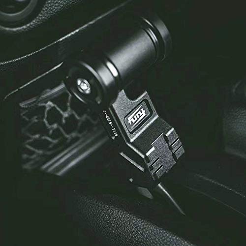 Maiker Off Road Gear Shift Lever Knob Cover Kit For Jeep Wrangler Jk Jku 2011-2018 (Airplane Black) #TOP4