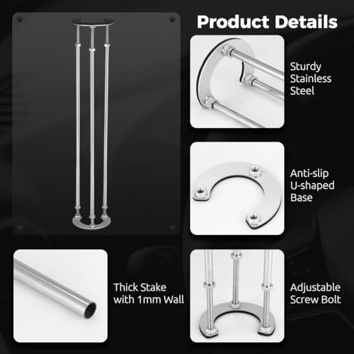 Soporte de fregadero ajustable de acero 304: la seguridad ideal para tu cocina y baño 3