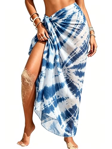 Image of CHICGAL Sarong Wraps Swimsuit Coverup for Women Bathing Suit Cover Up Summer Bikini Beach Swimwear 2026