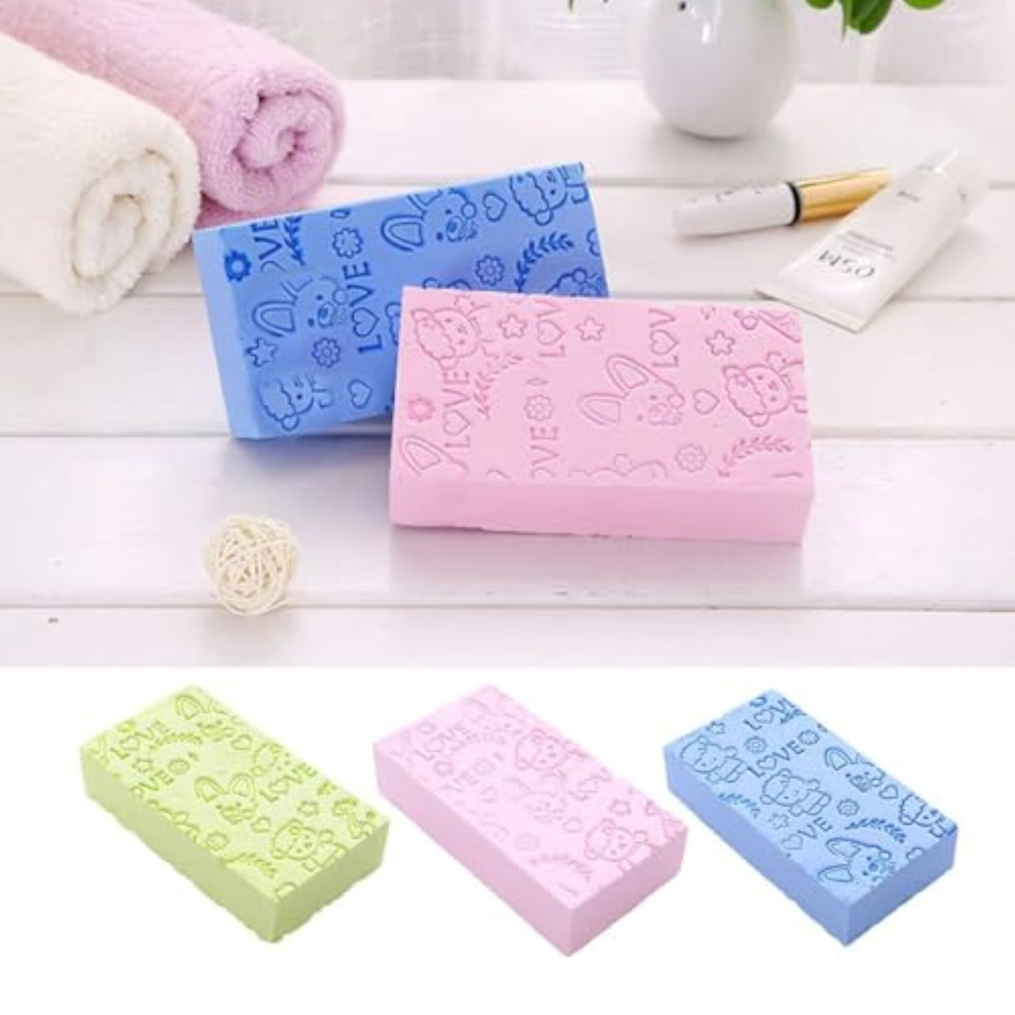 Ultra Soft Exfoliating Sponge for Shower