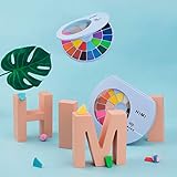 MIYA HIMI Water Colors Palette - 24/38 Assorted Colors for Beginners Artists Students Kids Easy to Blend Colors (Blue, 38)