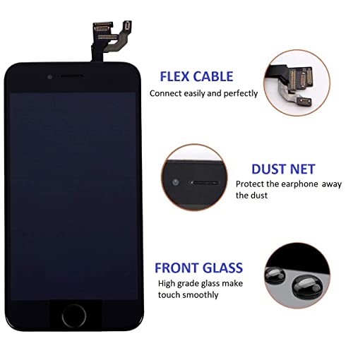 Image of for iPhone 6 Screen Replacement Kit 4.7 inch LCD Touch Display Assembly Black