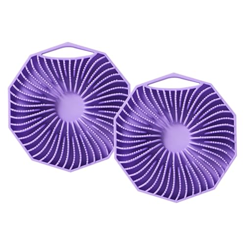 2 cepillos de limpieza de esponja vegetal de silicona, exfoliante corporal de ducha, 2 piezas, exfoliante de ducha corporal, accesorios de baño, suministros de limpieza para hombres y mujeres