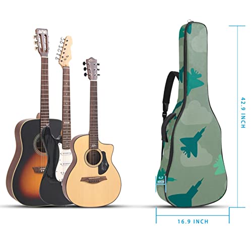 Housse de guitare acoustique étanche avec double bandoulière et poche Carte du monde rétro amusante avec vélo… - Les Beatles, Paul McCartney, John Lennon, RIngo Starr, George Harrison Housse de guitare acoustique étanche avec double bandoulière et poche Carte du monde rétro amusante avec vélo… – Image 6