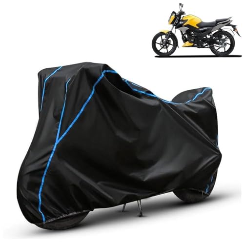 Image of Kerwa Waterproof Bike Cover Compatible with TVS Raider 125 | Dust Proof, UV-Resistant, All-Weather Protection Bike Body Cover, Windproof Elastic Bottom