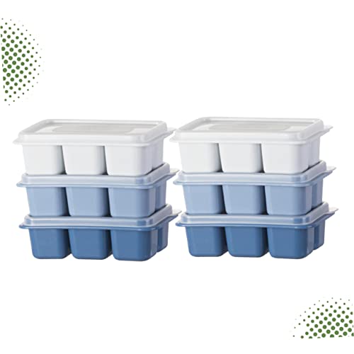 ABOOFAN 6 piezas molde plástico para cubos de hielo miniatura 5