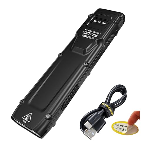TUTORIAL: How To Use Your Tactical Flashlight As a Self-Defense Tool Nitecore EDC27 UHi Ultra Slim Flat EDC Flashlight, 3100 Lumens, USB-C Rechargeable, Dual Switch...