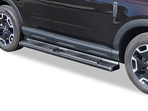 Estribos laterales estilo OE negros para Ford Bronco Sport 2021-2026 miniatura 4