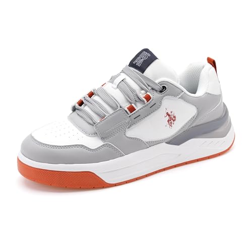 Image of U.S. Polo Assn. Mens Vander|Black Stylish Casual Sneaker Shoes for Man