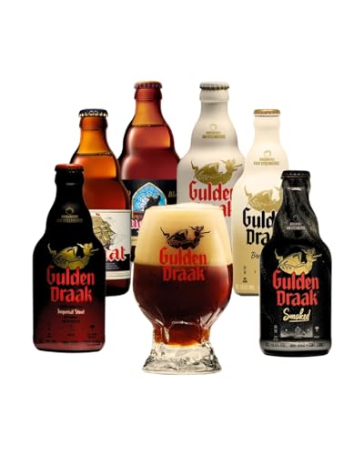 Reviews de Juegos básicos para preparación de cerveza artesana - solo los mejores. 48 Cerveza Gulden Draak, Cerveza Augustinj Blond, Cerveza Importada de Bélgica, Pack de Cervezas Mixto, Incluye Un Huevo Dragon de 330 ML, Cerveza Estilo Belgian Strong Ale , Cerveza...