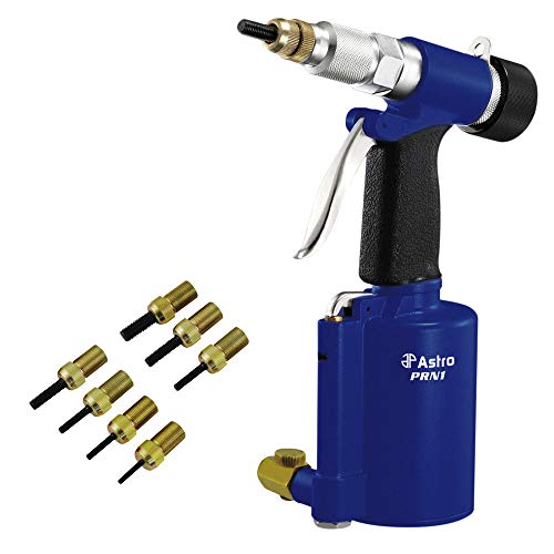 Astro Pneumatic PRN1 3 8 in. Capacity Metric SAE Pneumatic Rivet Nut Setting Kit