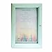 Garcia de Pou Luminoso Menu Sign, Metallo, Argento, 52 x 40 x 3.2 cm