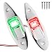 Five Oceans Stainless Steel Flush Mount LED Navigation Side Lights, 12V FO-3840