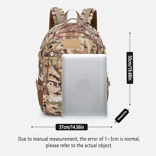 Sac à dos tactique militaire Molle 35L ultra résistant pour randonnée et camping - 7