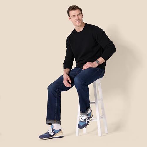 Amazon Essentials Men's Long-Sleeve Crewneck Sweater, 100% Cotton, Big & Tall Options Available3