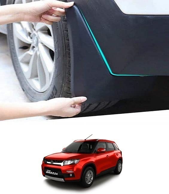 Trigcars® M A R U T I Vitara Brezza 2021 Car Mud Flap Splash Guard Set