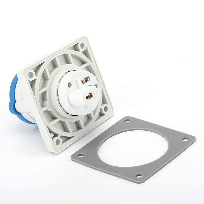 IEC60309 Waterproof CEE Industrial Connector Socket 3Pin 16A 250V 2P+E IP44 (Type-5）
