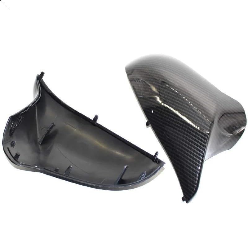 2pcs ABS Side Rear View Mirror Cover for BMW M3 M4 F82 F83 F80 Replacement Rearview Side Mirror Cover OE: 51168059547 51168059548