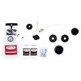 Motive Products Bundle | 0101 Universal 2-Quart Power Bleeder Tank, Hose, and Adapter Kit | 1103 Chrysler, Dodge, and Mopar Compatible 3-Prong Adapter Kit | 2 Catch Bottles 500mL Capacity Each