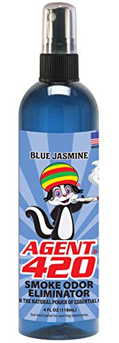 Agent 420-3.5 oz Cannabis Odor Destroying Spray for Eliminating Pot Smoke, Cigarette or