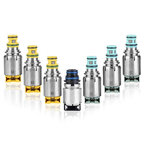 6T45E 6T40 Transmission Solenoids Kits, Keenso 7Pcs Transmission Solenoid Set for Chevy Cruze LaCrosse Malibu Buick 6T45E, 6T40