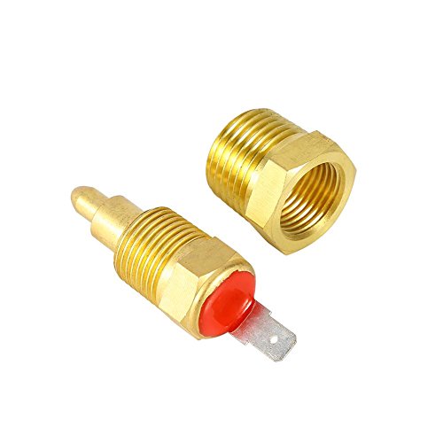 Fan Temperature Switch 3/8" 185 Degree On 175 Degree Off, Automotive Electric Cooling Fan Switch, Engine Cooling Fan Thermostat Temperature Sensor Switch #TOP21