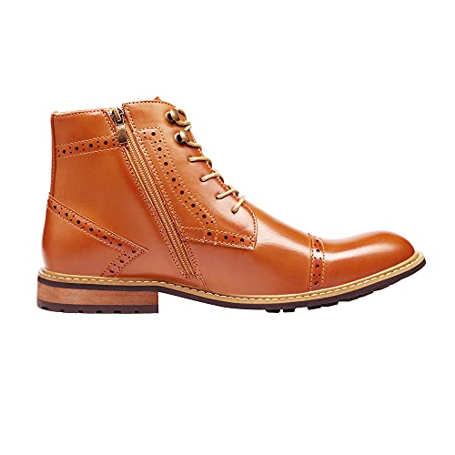 Image of Bruno Marc Men's Dress Ankle Motorcycle Boots