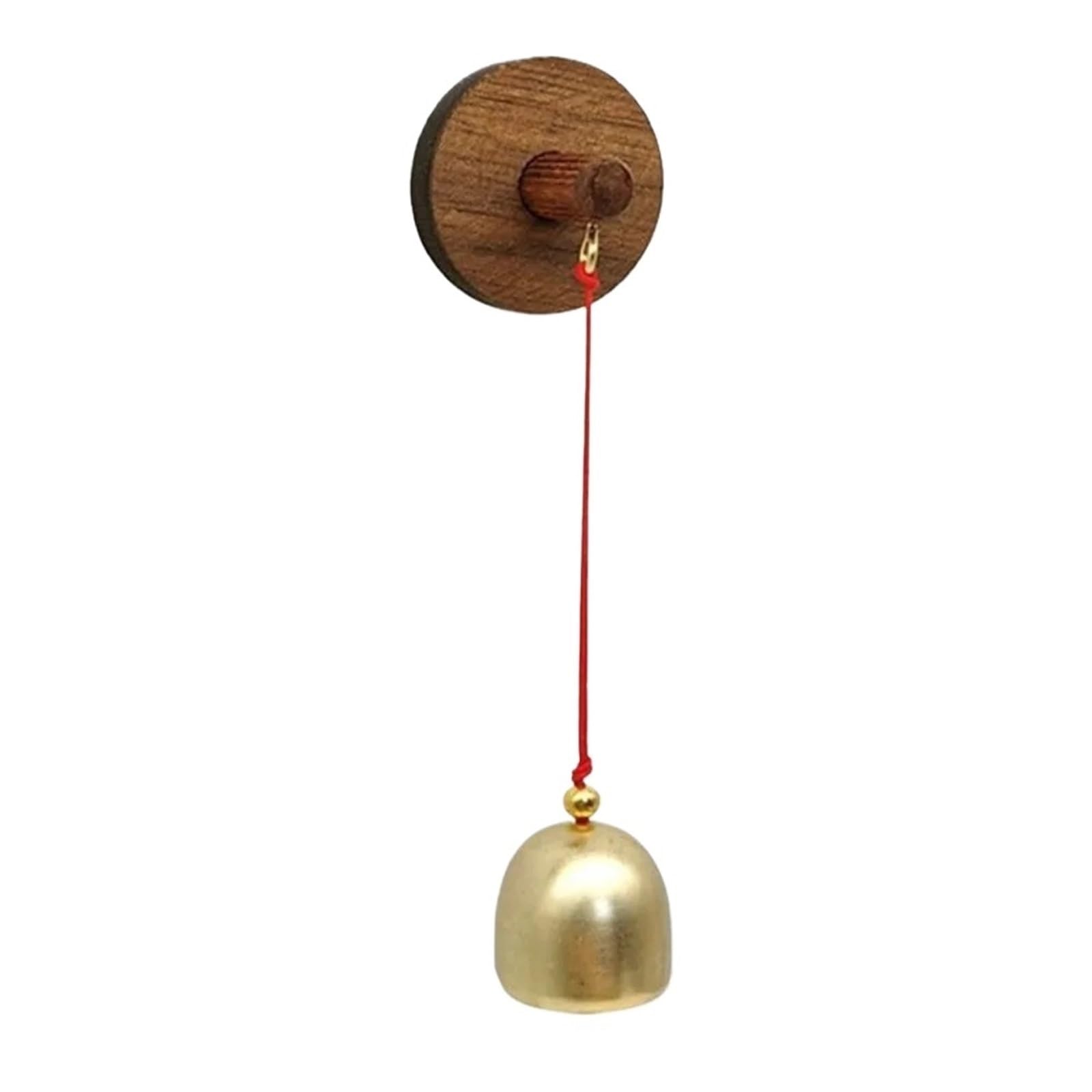Pawuniscript 2Pc Style 3 Wooden Door Bell - Charming Shopkeepers Bell With Melodious Sound | Decorative Hanging Wind Chime For Business & Garden(2Pc Style 3)
