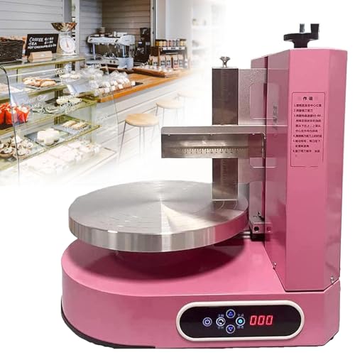 Macchina per glassa per Torte, Macchina elettrica per Decorare Torte, spalmatore di Crema a velocità Regolabile per Cottura Professionale e spalmatura di Torte