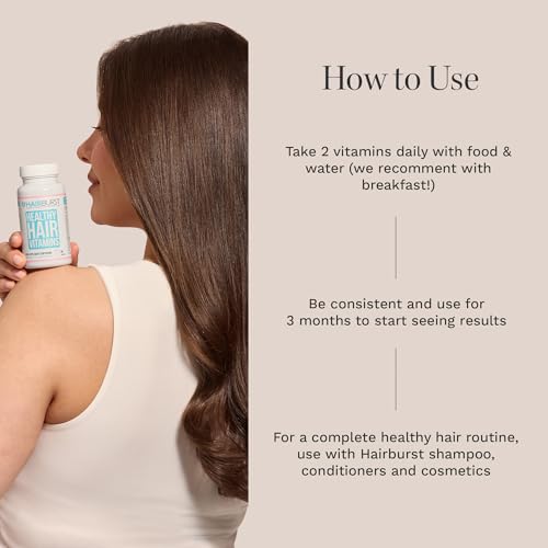 HAIR BURST Biotin Hair Growth Vitamins with Added Selenium & Zinc - Multi-Vitamin Benefits, Enhanced with 23 Vitamins & Minerals to Support Overall Health - 30 Day Supply - Image 6