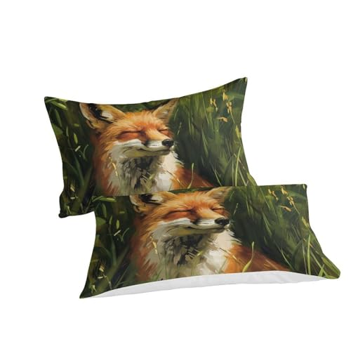 Housses de couettes microfibre super douce et respirante imprimé jungle 3d - 3