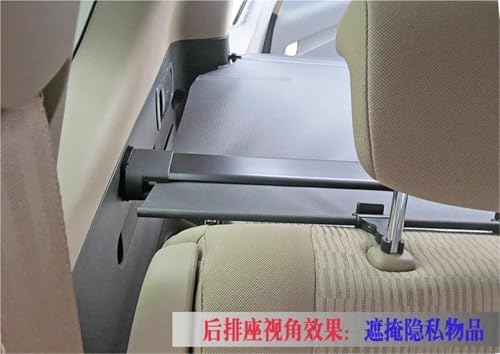 Cubierta de maletero para Toyota RAV4 2006-2012 persiana de carga interior beige 6